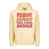 Pina Colada fight poverty not poor people Premium Hoodie - MaliasSmallBusiness