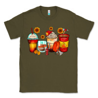 Army Green firefighter coffee cups Classic Tee - Zillion Design Studio