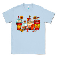 Dusty Blue firefighter coffee cups Classic Tee - Zillion Design Studio