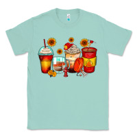 Seafoam firefighter coffee cups Classic Tee - Zillion Design Studio