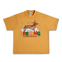 Peanut Butter dachshund through the snow Urban Heavy Tee - MaliasSmallBusiness