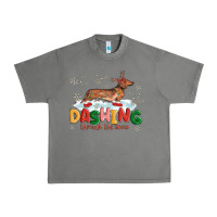Tornado dachshund through the snow Urban Heavy Tee - MaliasSmallBusiness