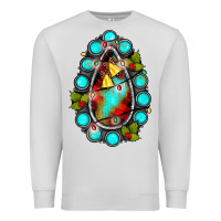 Dove Grey gemstone christmas Premium Sweatshirt - JahusDesignShop