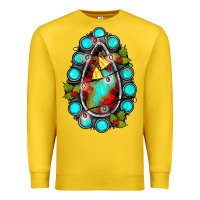 Lemon gemstone christmas Premium Sweatshirt - JahusDesignShop
