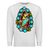 Oatmeal Heather gemstone christmas Premium Sweatshirt - JahusDesignShop