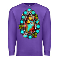 Purple gemstone christmas Premium Sweatshirt - JahusDesignShop