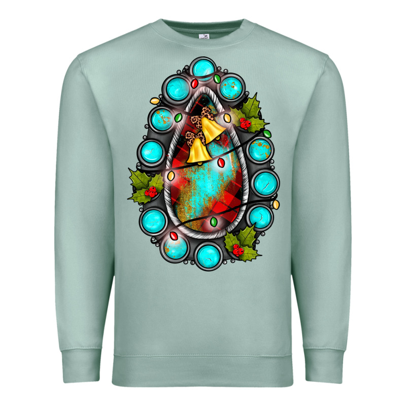 Gemstone Christmas Premium Sweatshirt by JahusDesignShop | Teevron