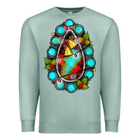 Seafoam gemstone christmas Premium Sweatshirt - JahusDesignShop