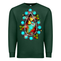Sports Green gemstone christmas Premium Sweatshirt - JahusDesignShop