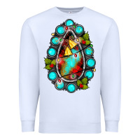 White gemstone christmas Premium Sweatshirt - JahusDesignShop