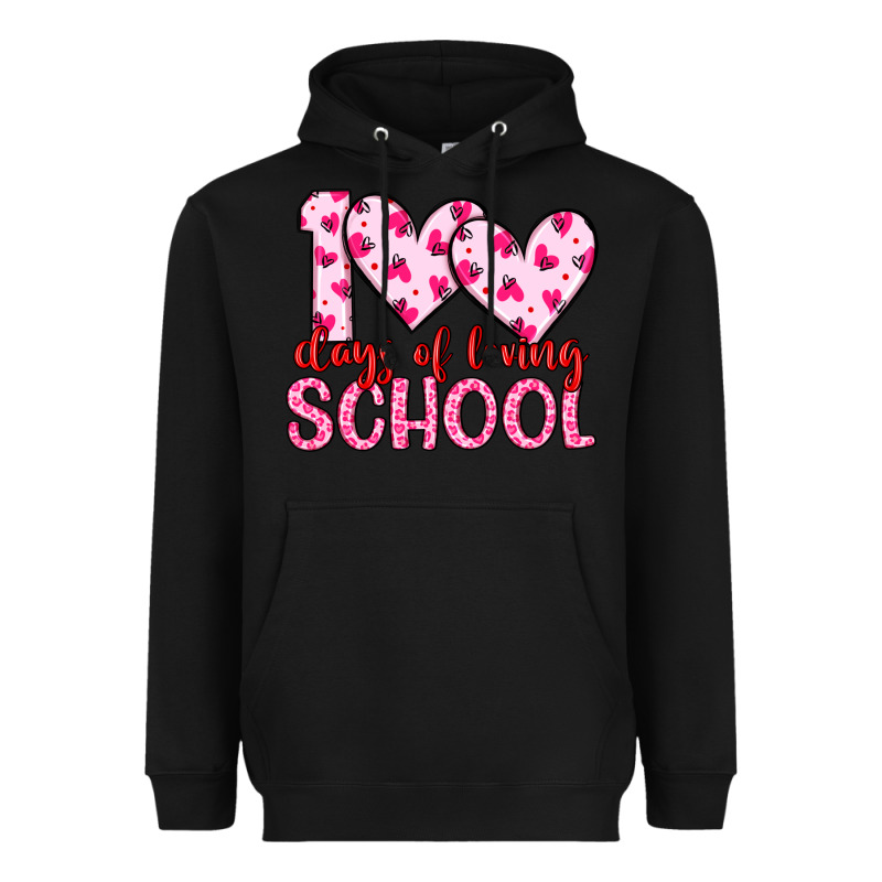 100 Days Of Loving School Heavyweight Hoodie by Artiststas | Teevron