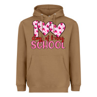 Toasted Coconut 100 days of loving school Heavyweight Hoodie - Artiststas