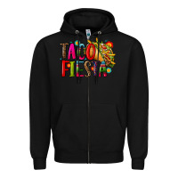 Black taco fiesta Zipper Hoodie - CTS Tumbler Store