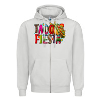 Dove Grey taco fiesta Zipper Hoodie - CTS Tumbler Store