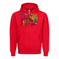 Red taco fiesta Zipper Hoodie - CTS Tumbler Store