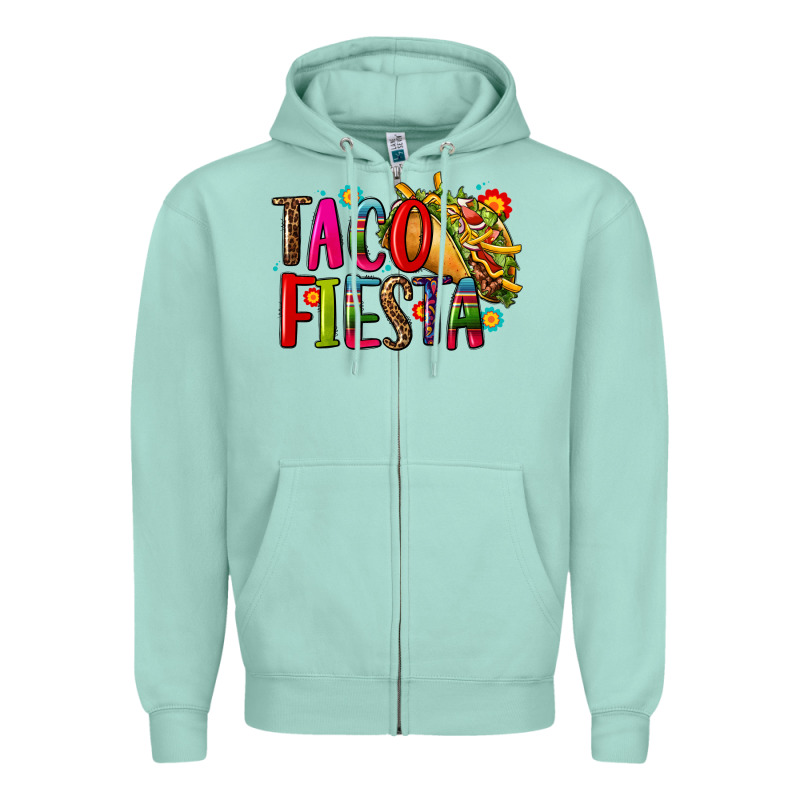 Taco Fiesta Zipper Hoodie by CTS Tumbler Store | Teevron
