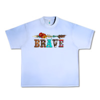 Grape Ice brave and aztec wood sunflower with arrow Urban Heavy Tee - Artiststas
