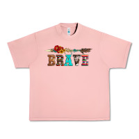 Salmon brave and aztec wood sunflower with arrow Urban Heavy Tee - Artiststas