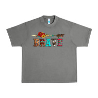 Tornado brave and aztec wood sunflower with arrow Urban Heavy Tee - Artiststas