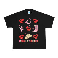 Black howdy valentine copy Urban Heavy Tee - MaliasSmallBusiness