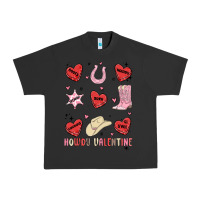 Pigment Black howdy valentine copy Urban Heavy Tee - MaliasSmallBusiness