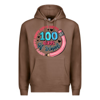 Chestnut happy 100 days of school Premium Hoodie - MaliasSmallBusiness