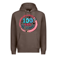 Coffee happy 100 days of school Premium Hoodie - MaliasSmallBusiness