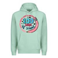 Seafoam happy 100 days of school Premium Hoodie - MaliasSmallBusiness