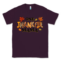 Plum one thankful mama Classic Tee - texasbilliewilder