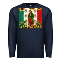 Navy our lady of guadalupe Premium Sweatshirt - JahusDesignShop