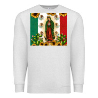 Oatmeal Heather our lady of guadalupe Premium Sweatshirt - JahusDesignShop