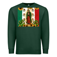 Sports Green our lady of guadalupe Premium Sweatshirt - JahusDesignShop