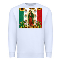 White our lady of guadalupe Premium Sweatshirt - JahusDesignShop