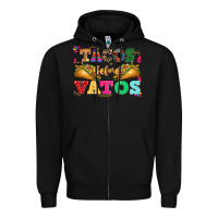 Black tacos before vatos Zipper Hoodie - CTS Tumbler Store