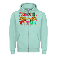 Seafoam tacos before vatos Zipper Hoodie - CTS Tumbler Store