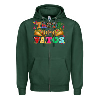 Sports Green tacos before vatos Zipper Hoodie - CTS Tumbler Store
