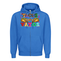 True Royal tacos before vatos Zipper Hoodie - CTS Tumbler Store