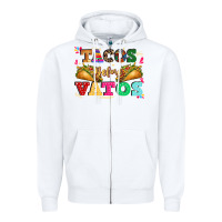 White tacos before vatos Zipper Hoodie - CTS Tumbler Store