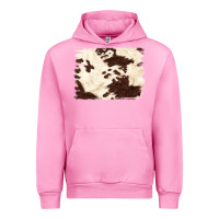 Fuchsia Pink brown cowhide background Urban Hoodie - NancyCooperArtShop