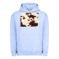 Pigment Grape Ice brown cowhide background Urban Hoodie - NancyCooperArtShop