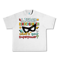 Lunar Rock i teach kindergarten whats your superpower Urban Heavy Tee - MaliasSmallBusiness