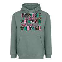 Sage floral i am street so look both ways before you cr Heavyweight Hoodie - AdoDesignShop