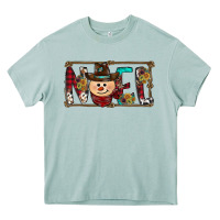 Arona noel snowman christmas Heavy Core Tee - CowhideDigitalArt