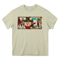 Mossy noel snowman christmas Heavy Core Tee - CowhideDigitalArt