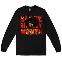 Black black history month Long Sleeve Tee - Zillion Design Studio