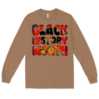 Toasted Coconut black history month Long Sleeve Tee - Zillion Design Studio