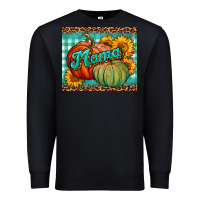 Black pumpkin mama mouse pad Premium Sweatshirt - BundleAndBundleShop