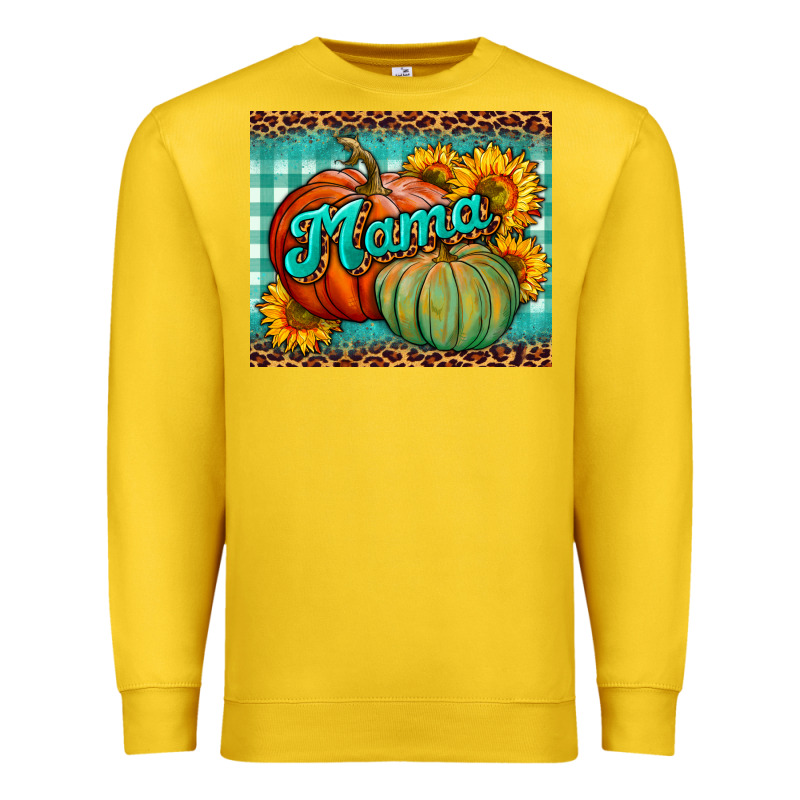 Pumpkin Mama Mouse Pad Premium Sweatshirt by BundleAndBundleShop | Teevron