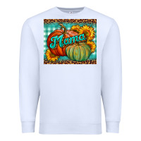 White pumpkin mama mouse pad Premium Sweatshirt - BundleAndBundleShop