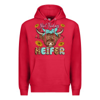 Cardinal heifer Premium Hoodie - MaliasSmallBusiness